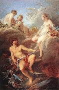 Francois Boucher Venus Asking Vulcan for Arms for Aeneas oil painting artist